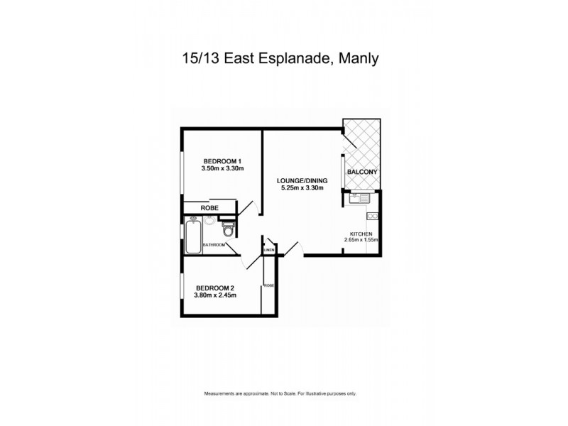15/13 East Esplanade, Manly NSW 2095 Floorplan
