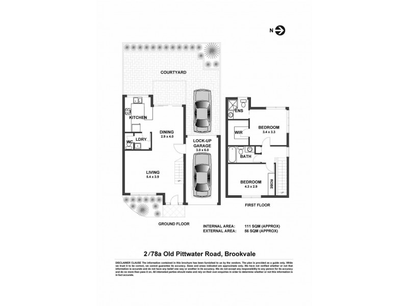 2/78A Old Pittwater Road, Brookvale NSW 2100 Floorplan