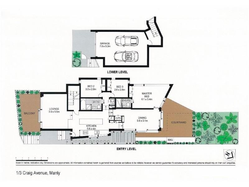 1/3 CRAIG AVENUE, Manly NSW 2095