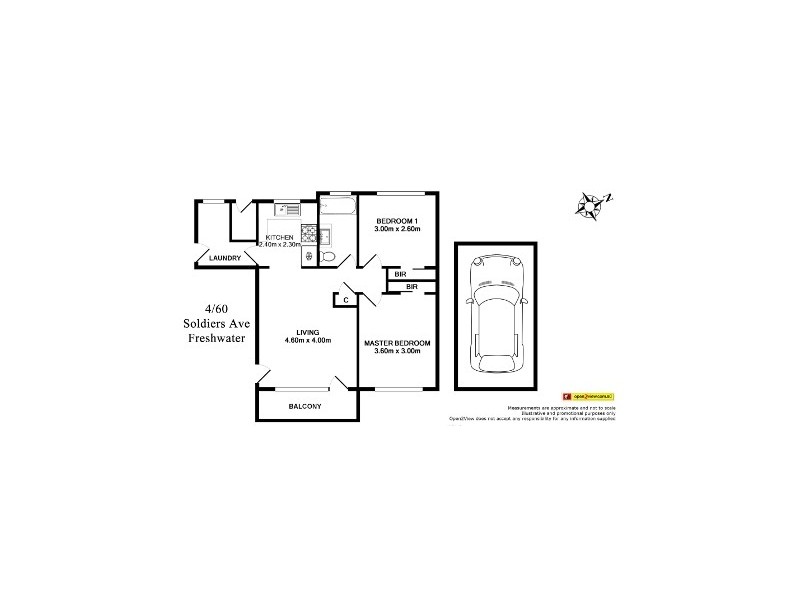 4/60 SOLDIERS AVENUE, Freshwater NSW 2096