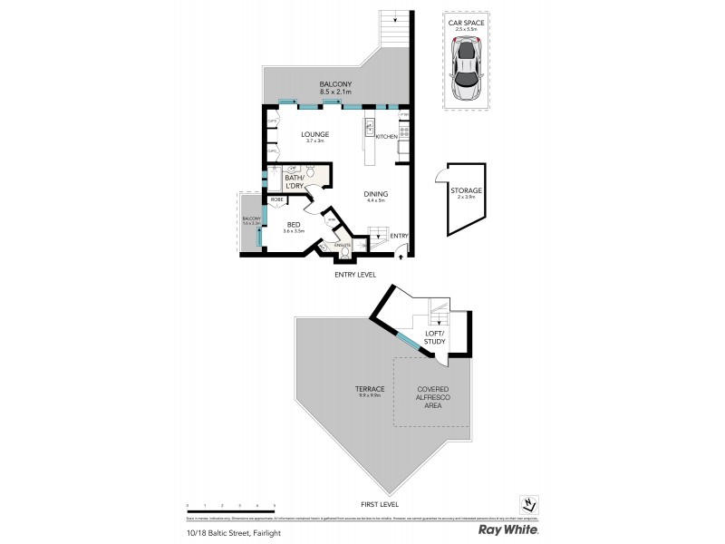 10/18 Baltic Street, Fairlight NSW 2094 Floorplan