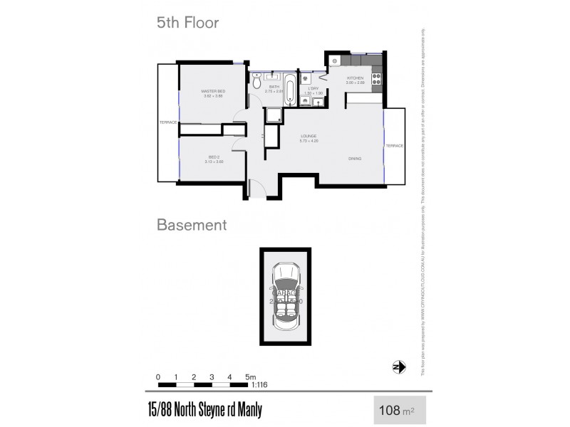 15/88 North Steyne, Manly NSW 2095 Floorplan