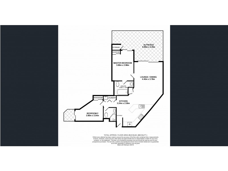 115/100 Bowen Terrace, Fortitude Valley QLD 4006 Floorplan