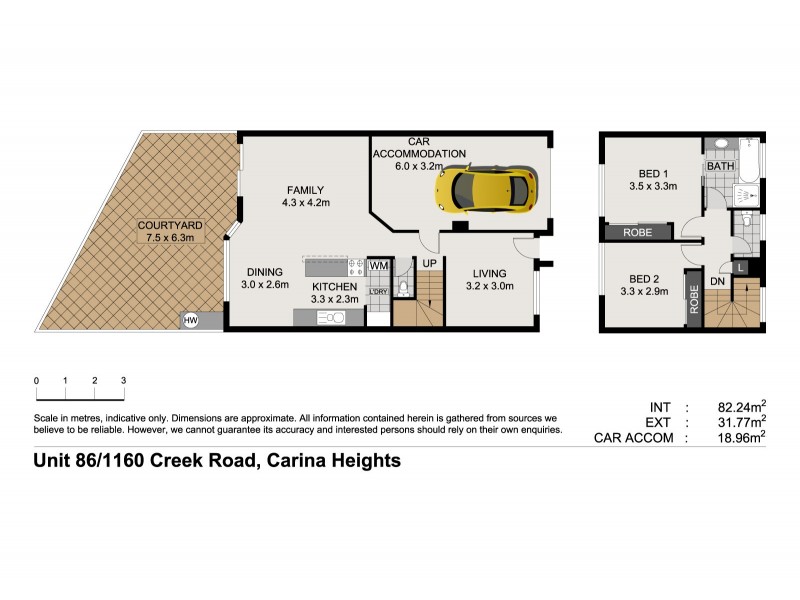 86/1160 CREEK ROAD, Carina Heights QLD 4152 Floorplan
