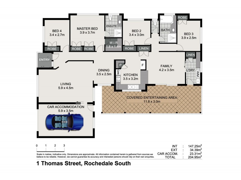 1 THOMAS STREET, Rochedale South QLD 4123
