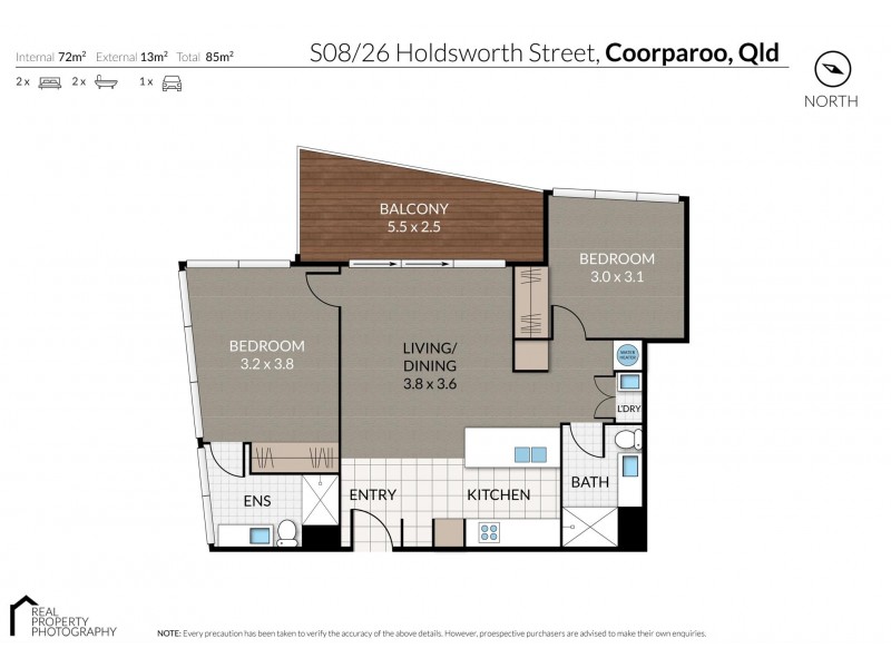 30508 / 300 Old Cleveland Road, Coorparoo QLD 4151 Floorplan