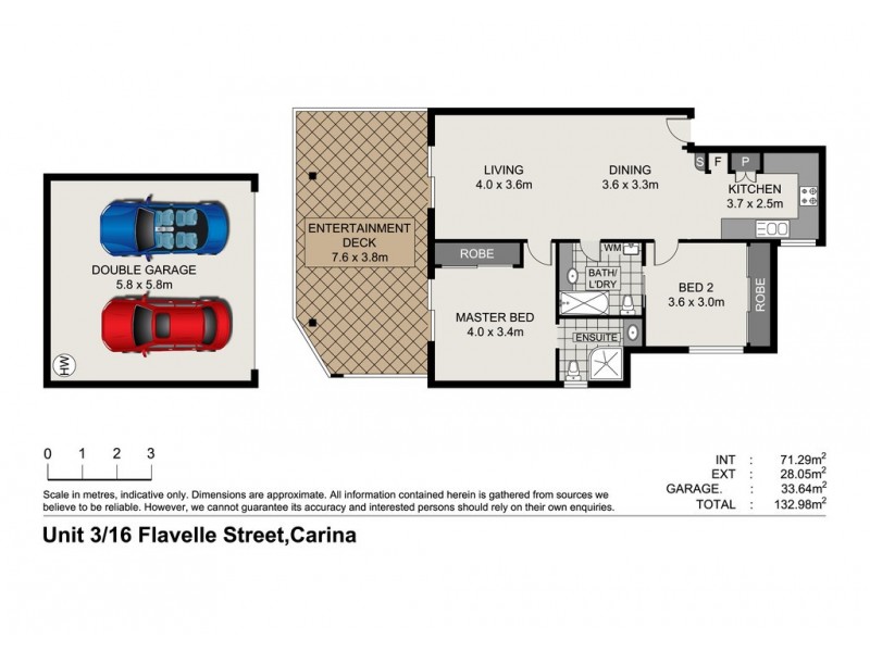 3 / 16 Flavelle Street, Carina QLD 4152