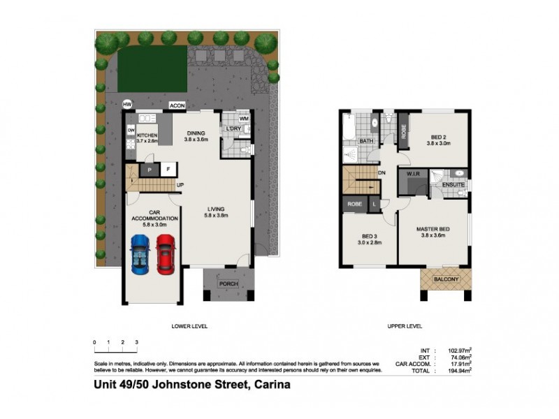 49 / 50 Johnston Street, Carina QLD 4152 Floorplan