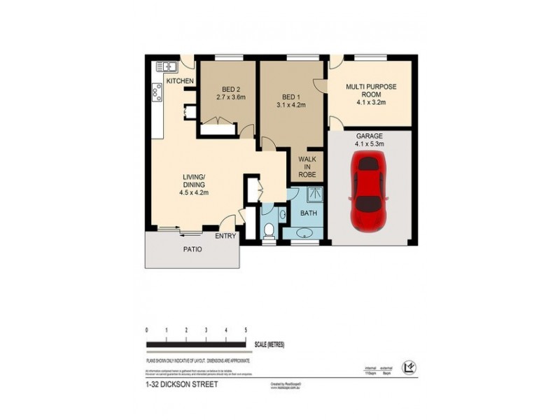 1/32 Dickson Street, Morningside QLD 4170 Floorplan