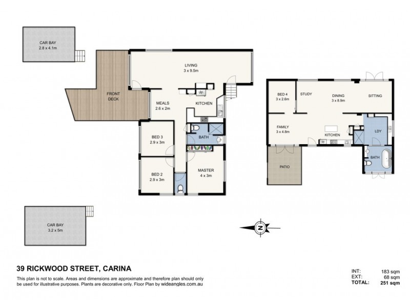 39 Rickwood Street, Carina QLD 4152 Floorplan