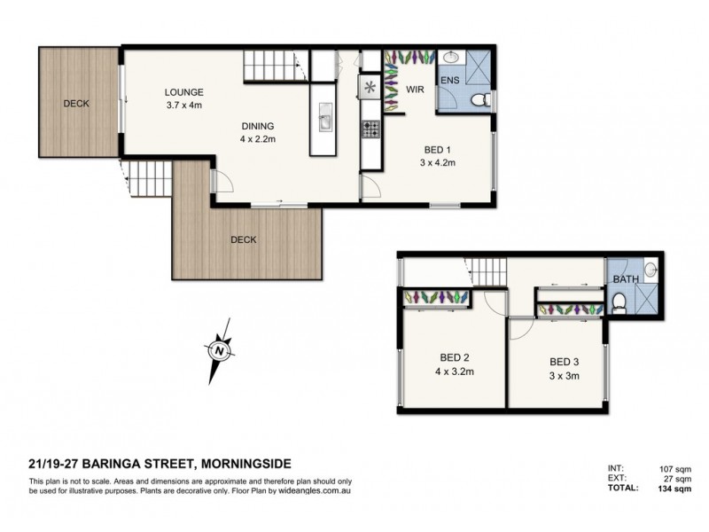 21 / 19-27 BARINGA STREET, Morningside QLD 4170 Floorplan