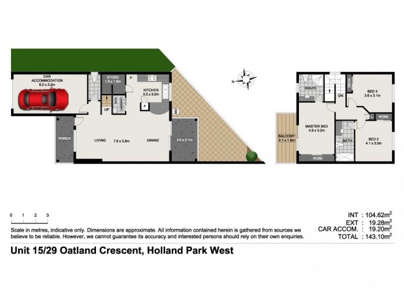 15 / 29 OATLAND CRESCENT, Holland Park West QLD 4121 Floorplan