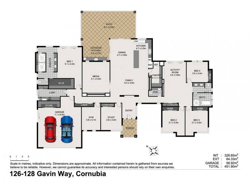 126 – 128 GAVIN WAY, Cornubia QLD 4130 Floorplan