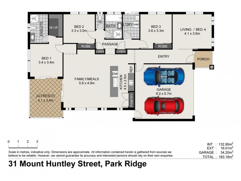 31 MOUNT HUNTLEY STREET, Park Ridge QLD 4125 Floorplan