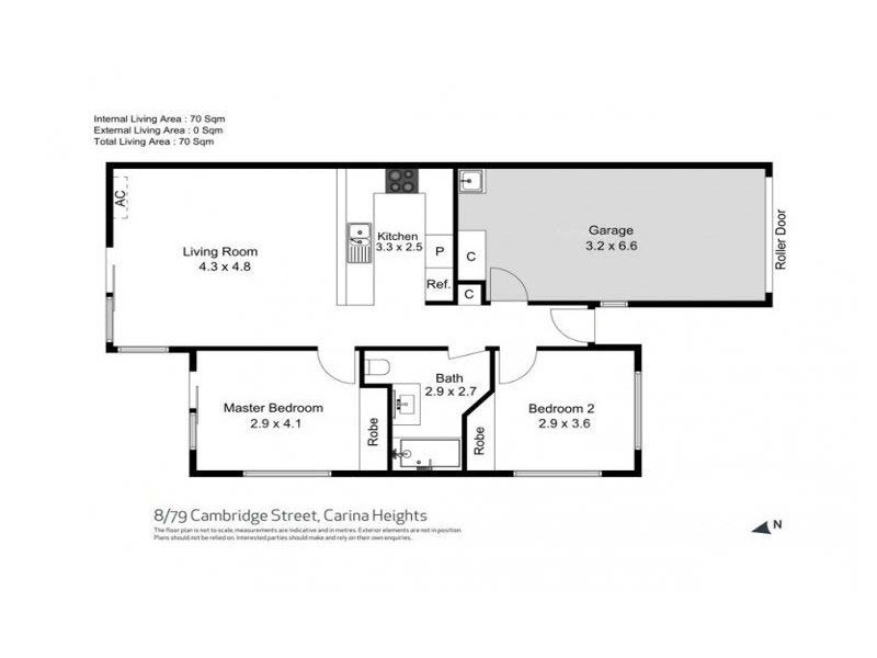 8/79 CAMBRIDGE STREET, Carina Heights QLD 4152 Floorplan