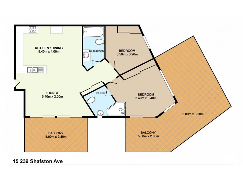 15 239 SHAFSTON AVENUE, Kangaroo Point QLD 4169