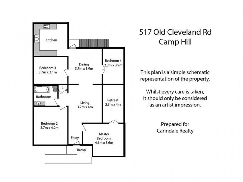 517 Old Cleveland Road, Camp Hill QLD 4152