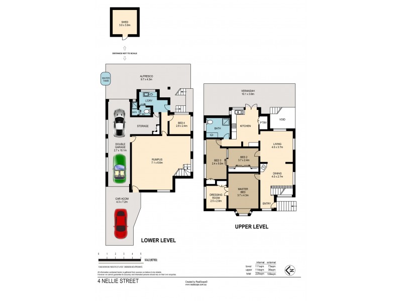 4 Nellie Street, Camp Hill QLD 4152 Floorplan