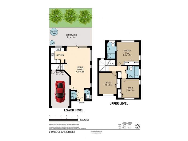 6/50 Booligal Street, Carina QLD 4152 Floorplan