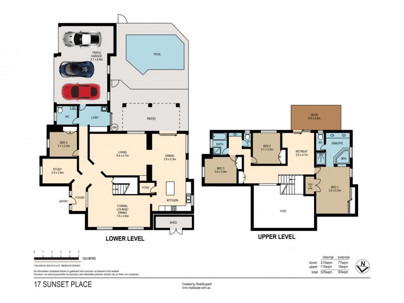 17 Sunset Place, Carindale QLD 4152 Floorplan