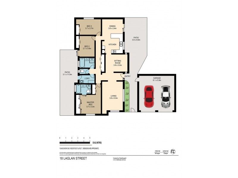 18 Laglan Street, Carindale QLD 4152 Floorplan