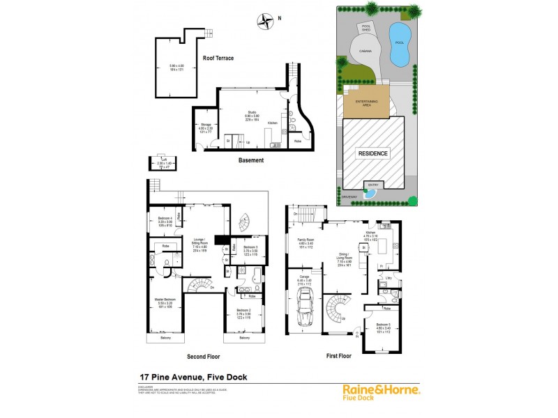 17 Pine Ave, Five Dock NSW 2046 Floorplan