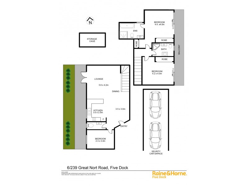 6/239 Great North Road, Five Dock NSW 2046 Floorplan