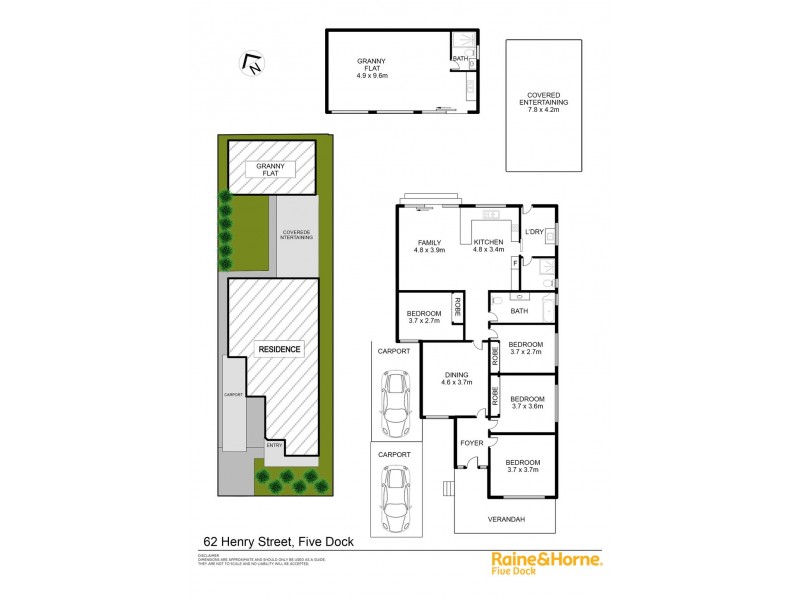 62 Henry Street, Five Dock NSW 2046 Floorplan