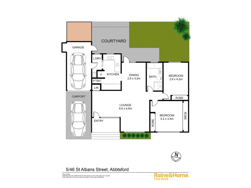 5 / 46 ST ALBANS STREET, Abbotsford NSW 2046 Floorplan