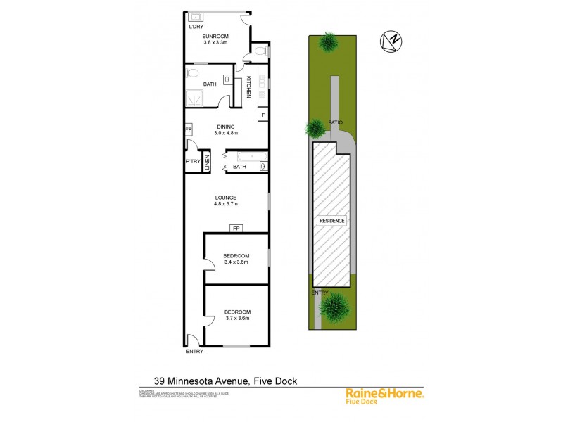 39 MINNESOTA AVENUE, Five Dock NSW 2046 Floorplan