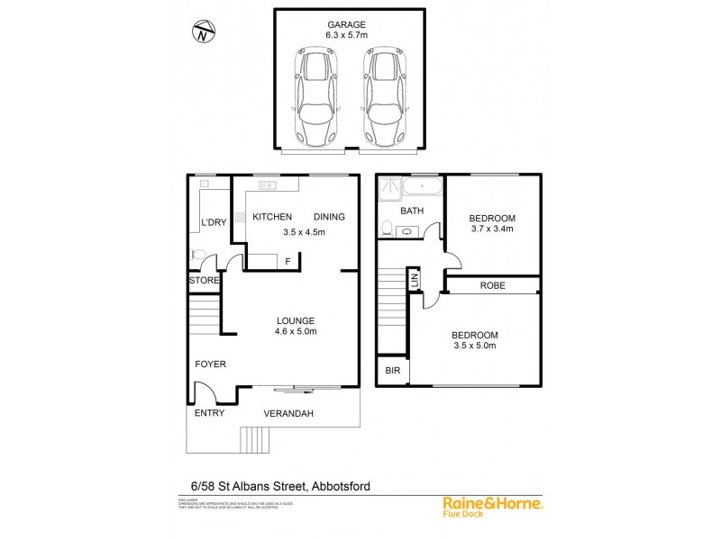 6 / 58 ST ALBANS STREET, Abbotsford NSW 2046