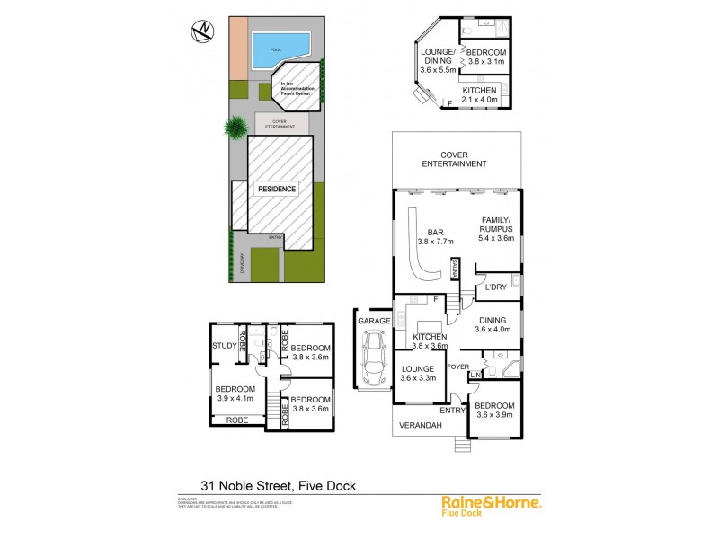 31 NOBLE STREET, Five Dock NSW 2046 Floorplan