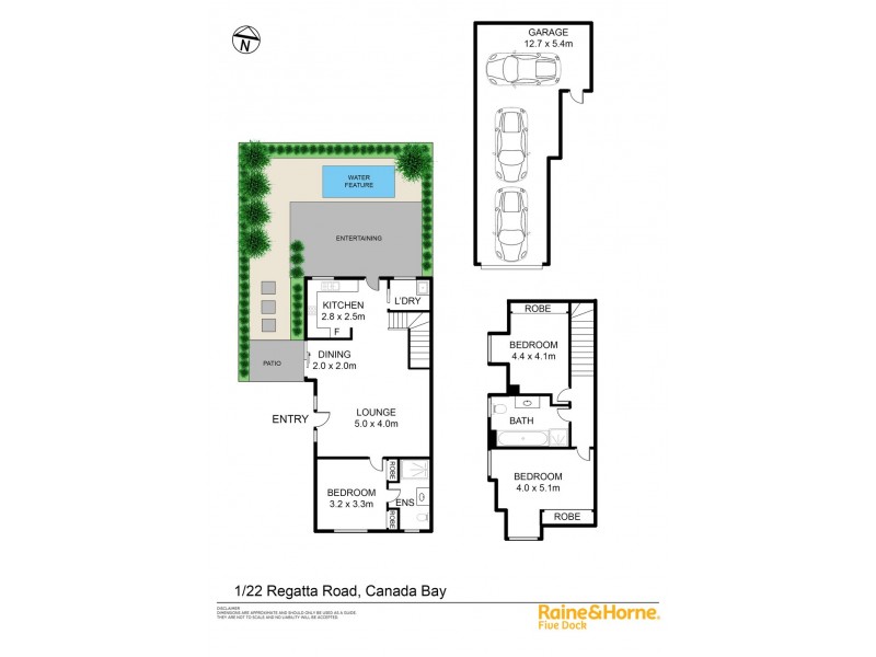 1 / 22-24 REGATTA ROAD, Canada Bay NSW 2046 Floorplan