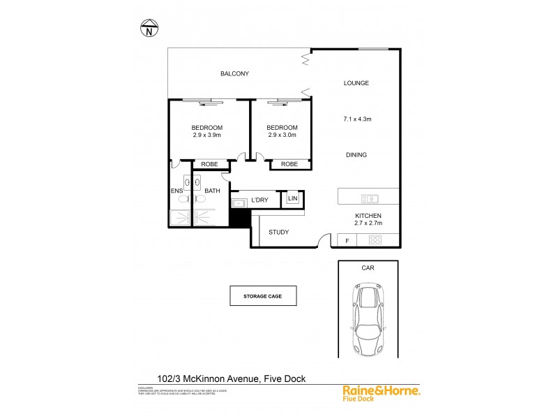 102 / 3 MCKINNON AVENUE, Five Dock NSW 2046