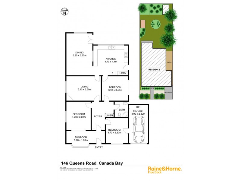 146 QUEENS ROAD, Five Dock NSW 2046 Floorplan
