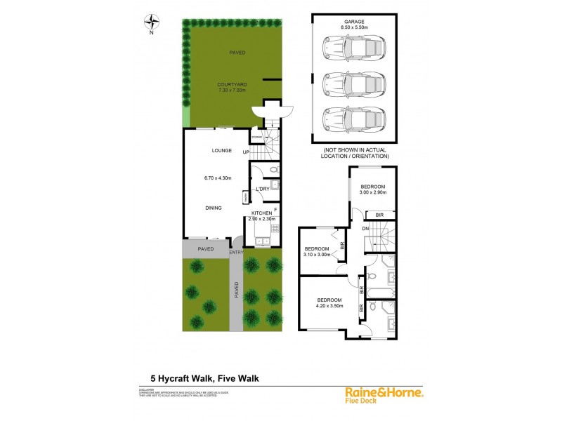 5 HYCRAFT WALK, Five Dock NSW 2046 Floorplan