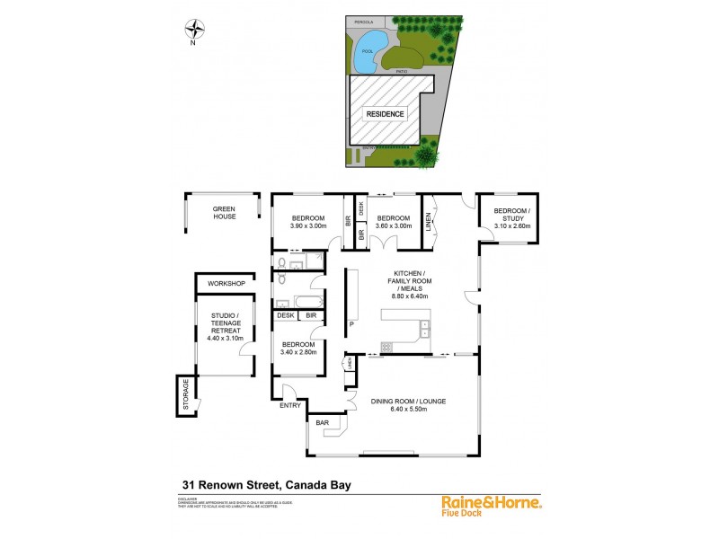 31 RENOWN STREET, Canada Bay NSW 2046 Floorplan