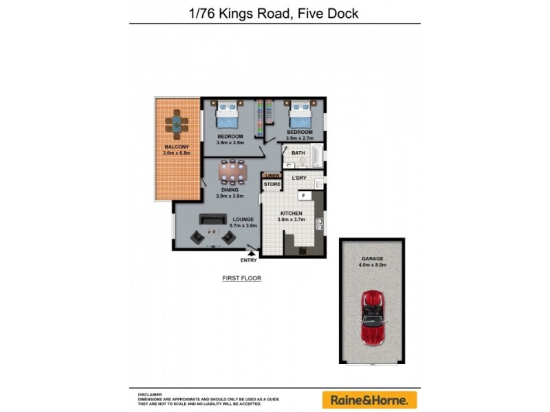 1/76 Kings road, Five Dock NSW 2046