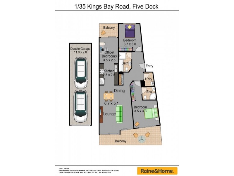 35/1 Kings Bay Ave, Five Dock NSW 2046