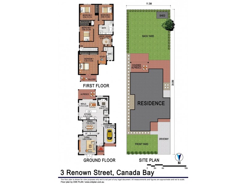 3 Renown Street, Canada Bay NSW 2046 Floorplan
