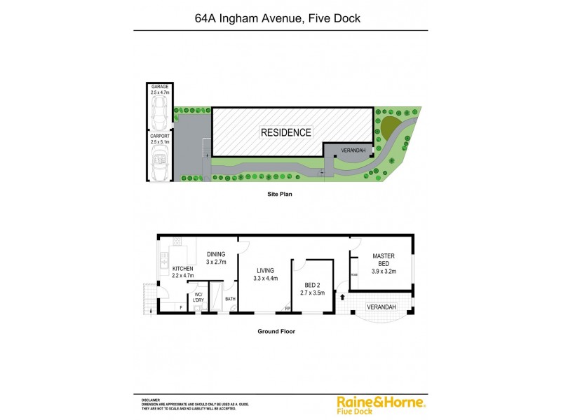 64a Ingham Ave, Five Dock NSW 2046 Floorplan