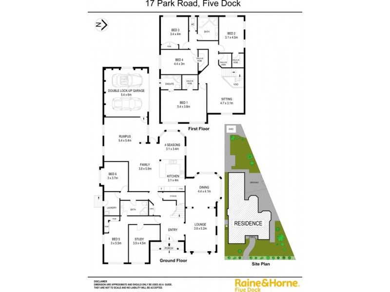 17 Park Road, Five Dock NSW 2046 Floorplan