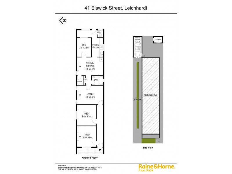 41 Elswick Street, Leichhardt NSW 2040 Floorplan