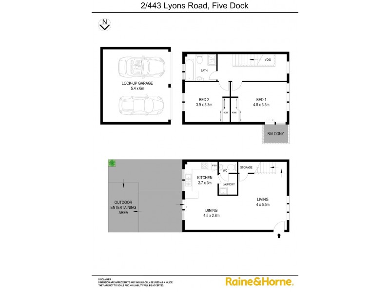 2/443 Lyons Road, Five Dock NSW 2046 Floorplan