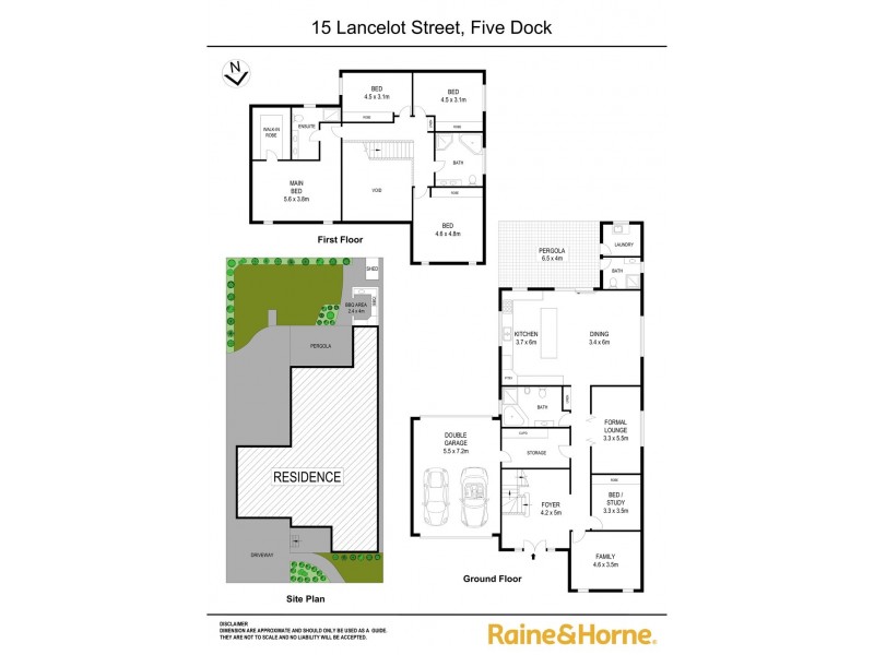 15 Lancelot Street, Five Dock NSW 2046 Floorplan