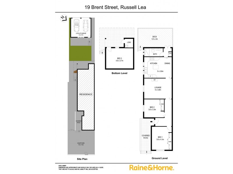 19 Brent St, Russell Lea NSW 2046 Floorplan
