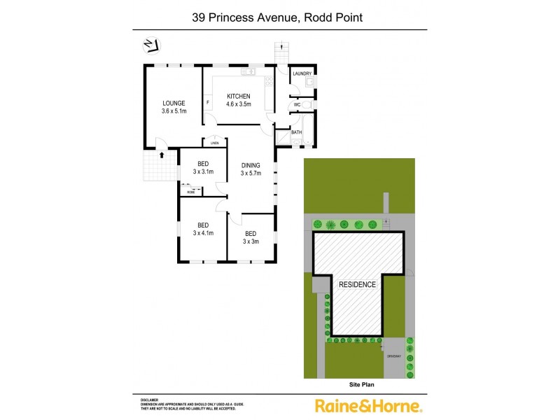 39 Princess Avenue, Rodd Point NSW 2046 Floorplan