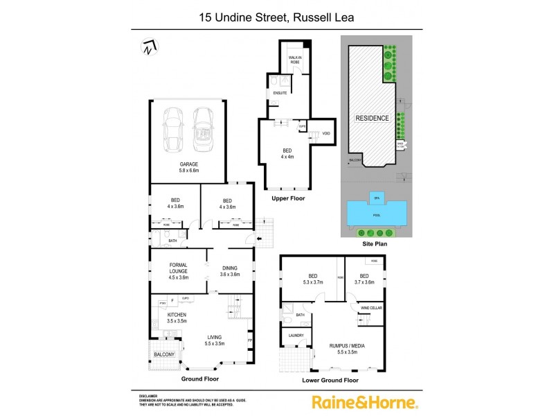 15 Undine Street, Russell Lea NSW 2046 Floorplan
