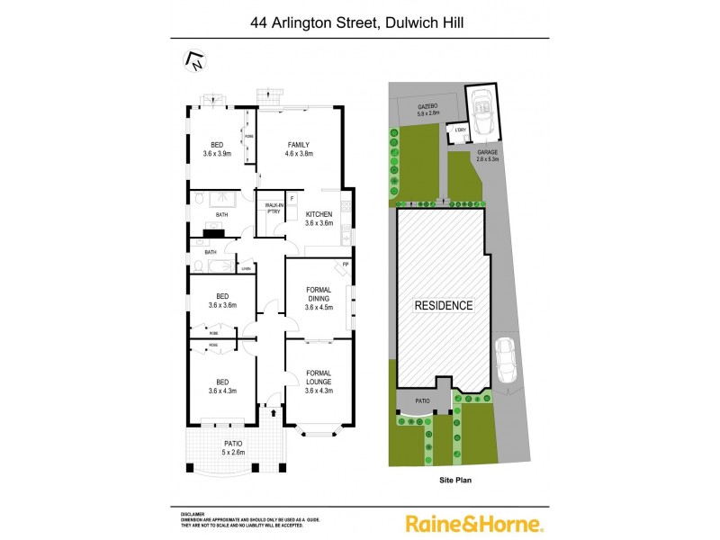 44 Arlington Street, Dulwich Hill NSW 2203 Floorplan