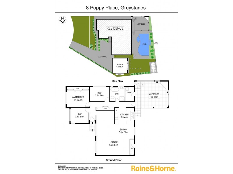 8 Poppy Place, Greystanes NSW 2145 Floorplan